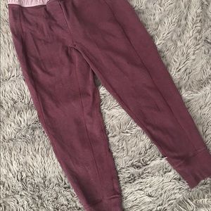 Lululemon Maroon Jogger Sweatpants size 12